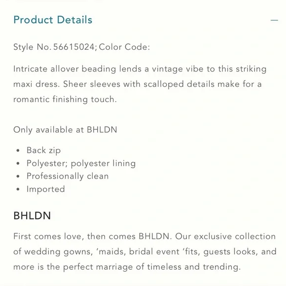 BHLDN White Beaded Sorrento Wedding Gown - Picture 5 of 12